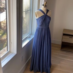 Halter bridesmaid dress